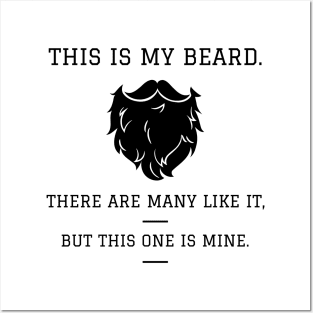 This Is My Beard Posters and Art